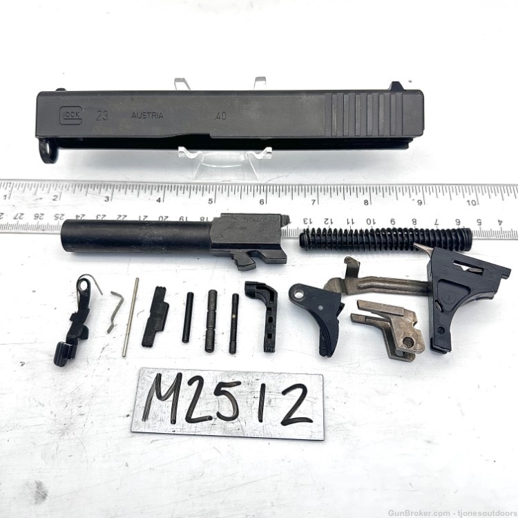 Glock 23 Gen3 .40 Slide Barrel & Repair Parts -img-0