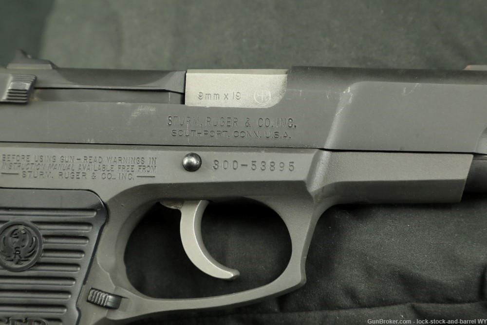 Ruger P-85 9mm 4.5” Semi-Automatic Pistol w/ Original Box MFD 1989-img-20