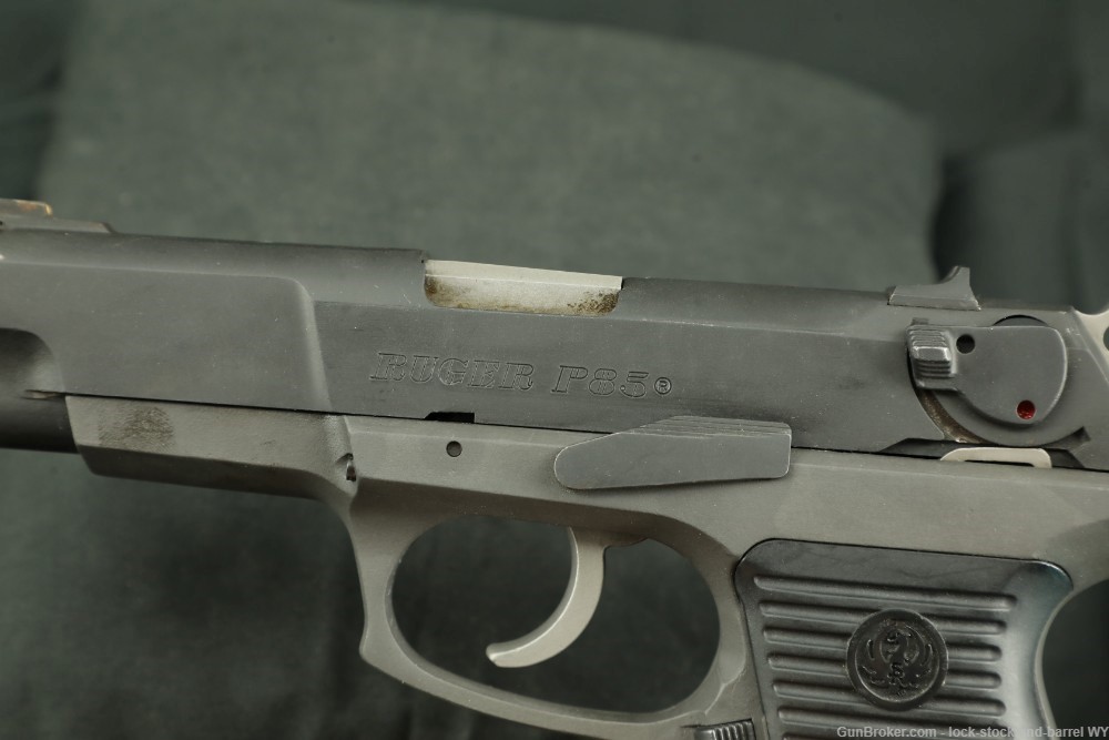 Ruger P-85 9mm 4.5” Semi-Automatic Pistol w/ Original Box MFD 1989-img-25