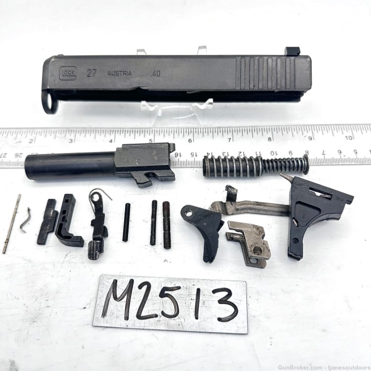 Glock 27 Gen3 .40 Slide Barrel & Repair Parts -img-0