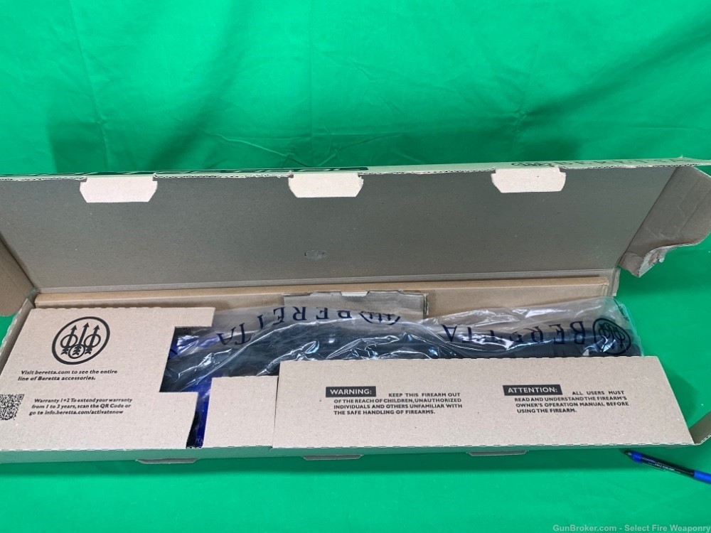 New in Box Beretta 1301 Tactical Straight Stock 7+1 w/ Mag Tube Extension-img-13