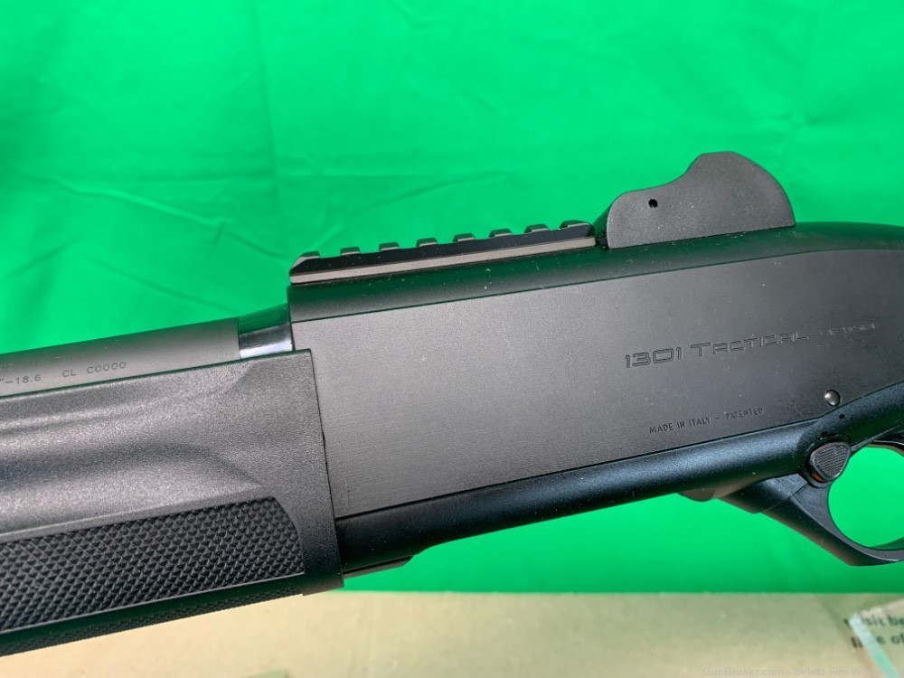 New in Box Beretta 1301 Tactical Straight Stock 7+1 w/ Mag Tube Extension-img-10