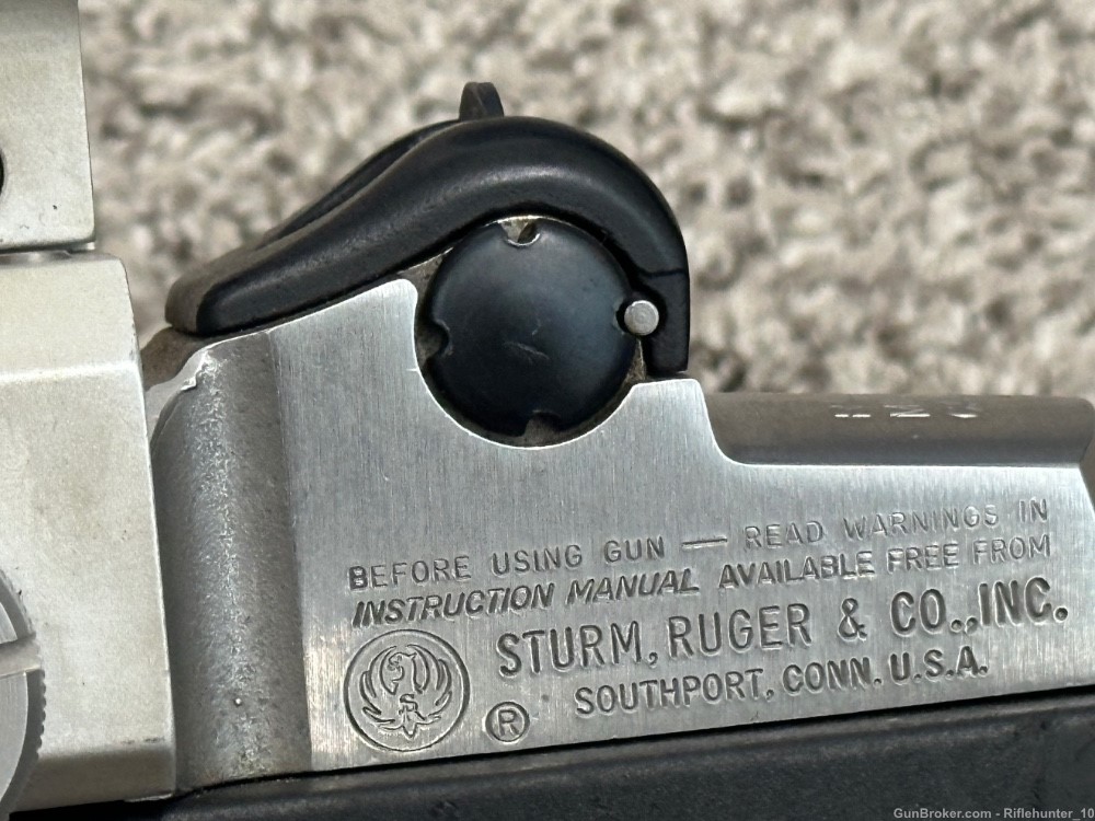 Ruger Mini 14 stainless 223 rem 16” ss brl flash hider pre ban-img-6