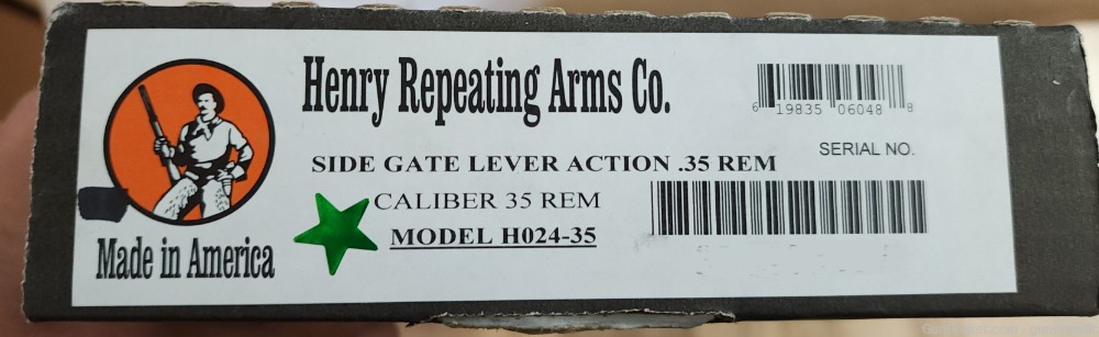 Henry Side Gate Lever Action Brass Walnut H024-35 Rem 35Rem 20" Layaway-img-15