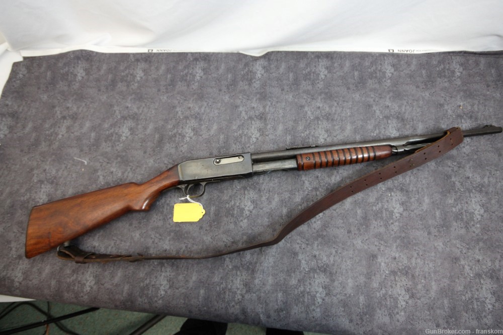 Rare Remington Model 14 Pump Action Take-Down Rifle in 32 Rem with 22" Bar-img-0