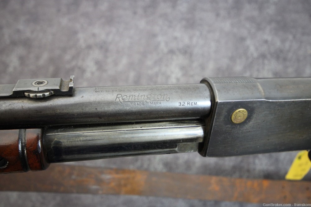 Rare Remington Model 14 Pump Action Take-Down Rifle in 32 Rem with 22" Bar-img-14