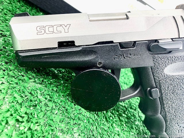 SCCY cpx2 Semi Automatic Pistol Cal: 9mm Luger (9x-img-3