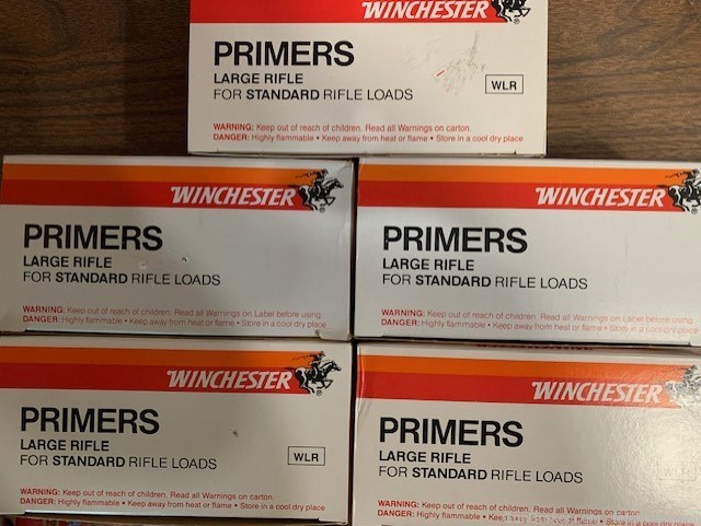 5000 Count Winchester Large Rifle Primers, Hazmat shipping-img-0