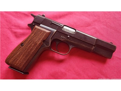 RARE F.N BROWNING  HI POWER 9MM ARGENTINE 1970S 