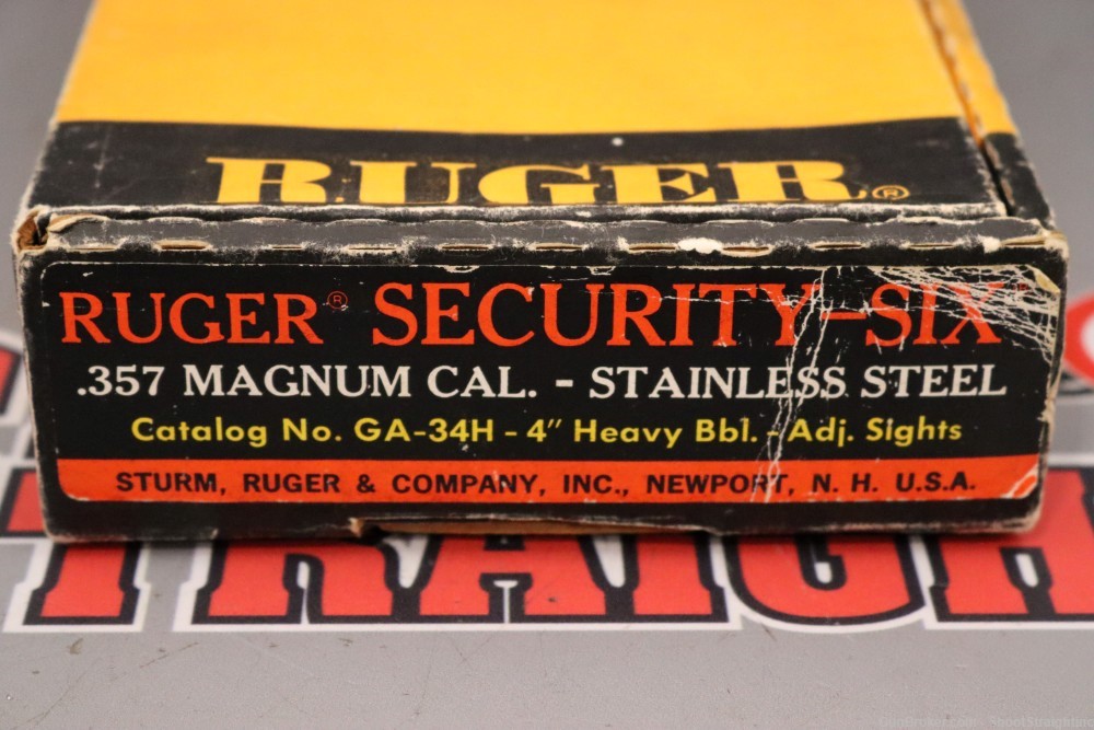 Ruger Security Six 4" .357MAG / .38SPL  w/ Box - Made 1985-img-2