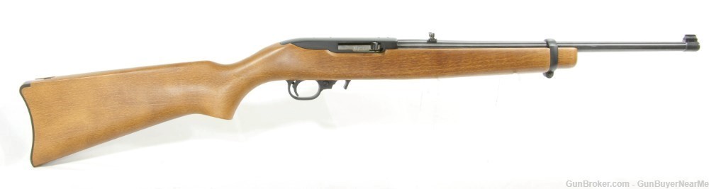 Ruger 10/22 Carbine .22LR 18.5" Hardwood Stock 10rd/25rds-img-1