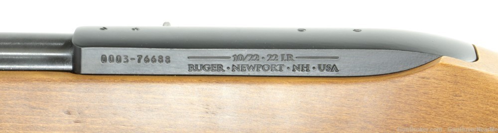 Ruger 10/22 Carbine .22LR 18.5" Hardwood Stock 10rd/25rds-img-2