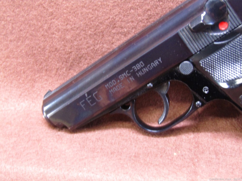 FEG SMC-380 380 ACP Semi Auto Pistol Thumb Safety 6 RD Mag-img-7