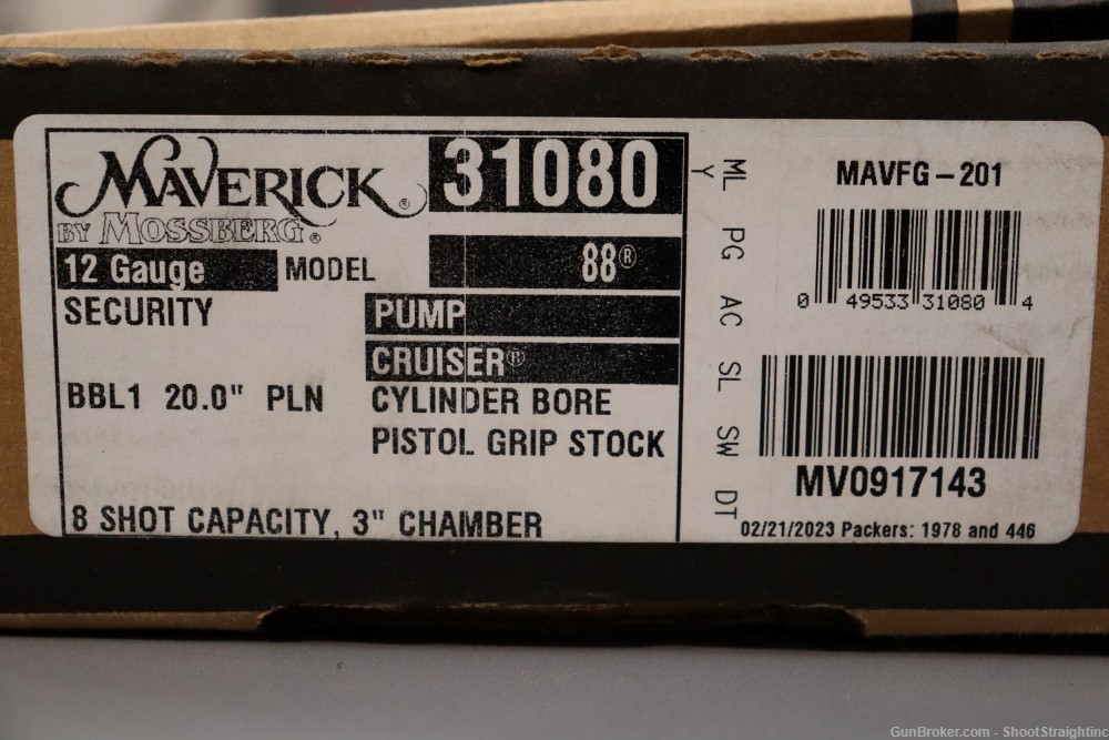 Mossberg Maverick 88 Cruiser 12Ga 20" NEW-img-24