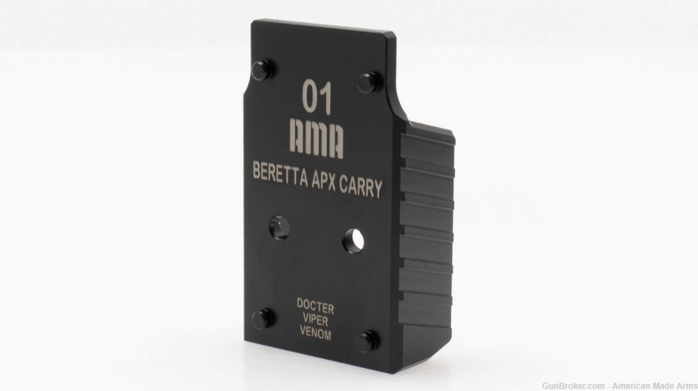 Beretta APX A1 Carry | Vortex / Noblex / Docter RDO Adaptor Plate-img-0