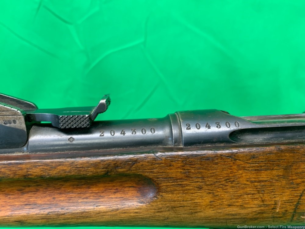 Swiss model 1889 M1889 7.5x53.5 Schmidt Rubin Antique Straight Pull-img-15