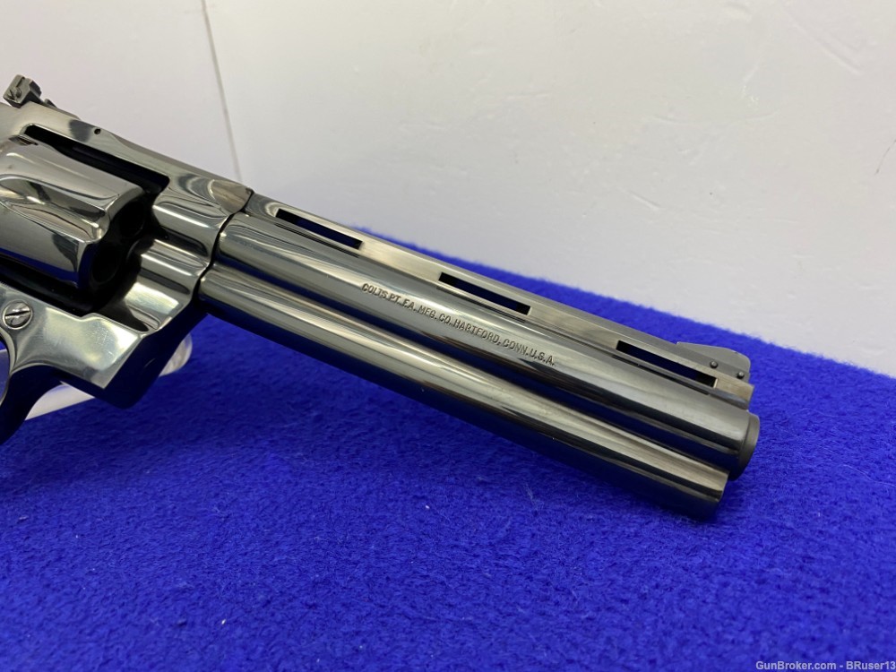 1972 Colt Python .357 Mag Blue 6" -ICONIC SNAKE SERIES- Incredible Piece   -img-19