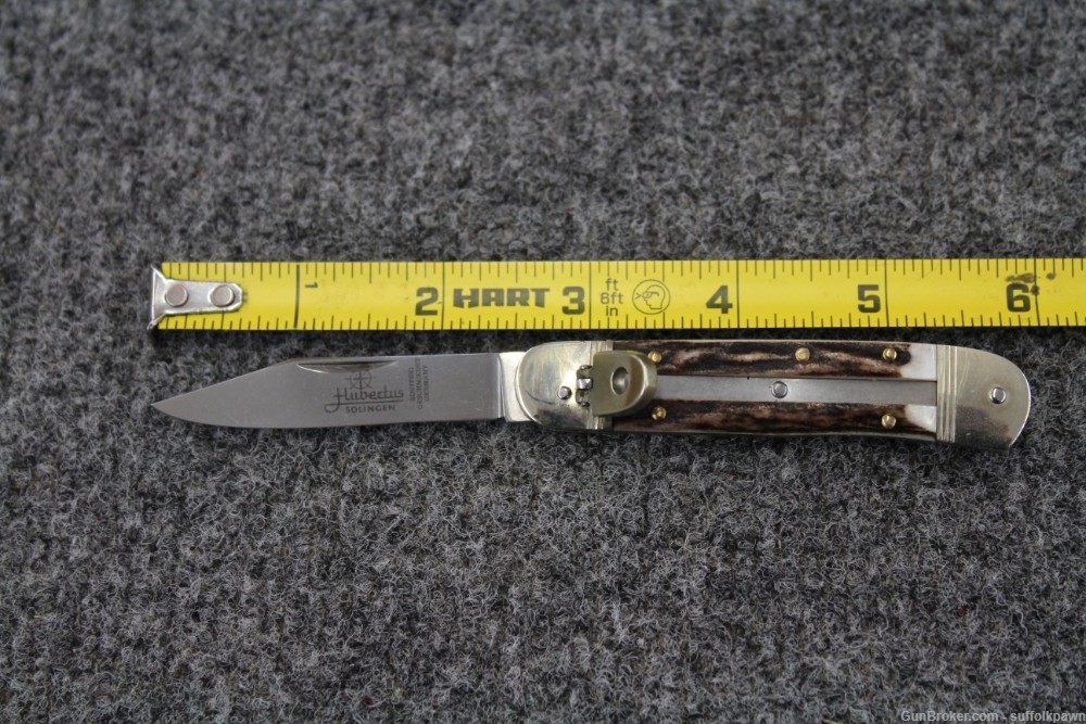 Hubertus Lever Lock Automatic Knife 6" (USED)-img-0