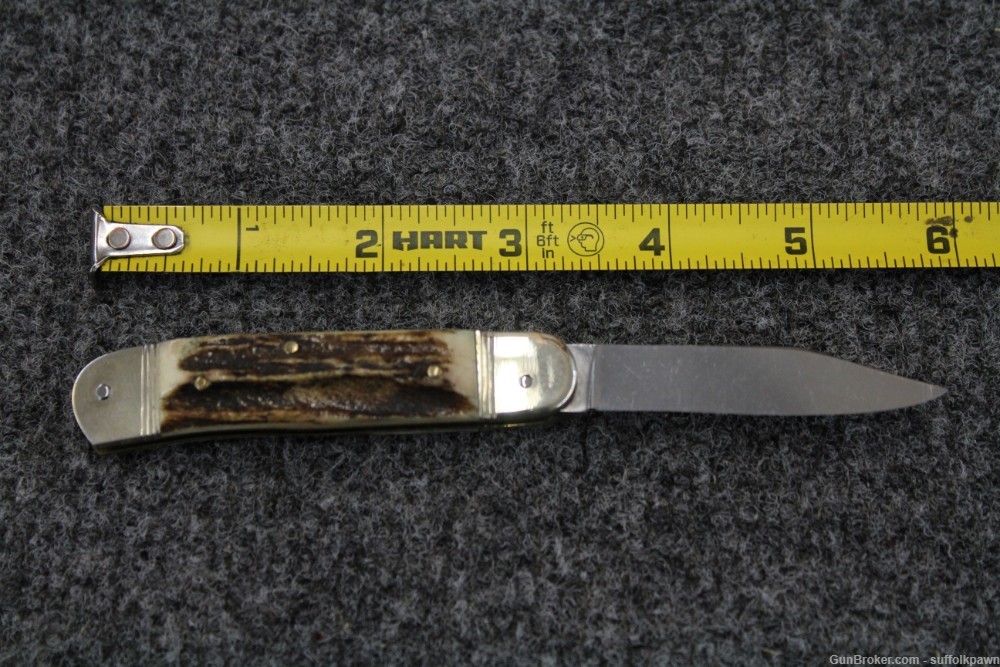 Hubertus Lever Lock Automatic Knife 6" (USED)-img-1
