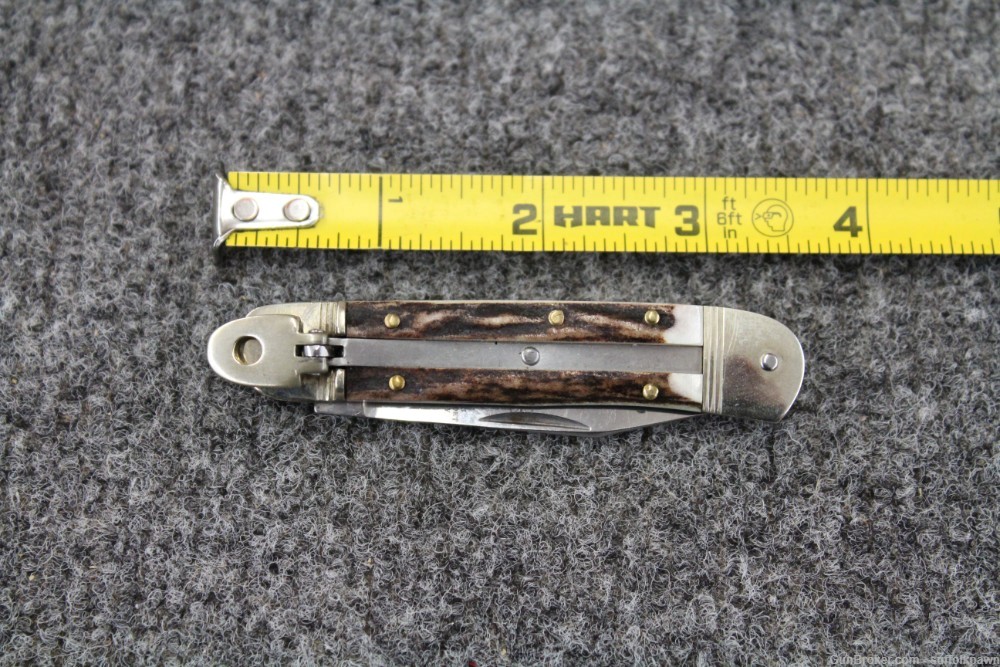 Hubertus Lever Lock Automatic Knife 6" (USED)-img-2
