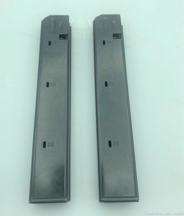 Pack of 2 AR15 Colt Style 9MM 32 Round Magazine Metalform 9SMG.32.S Mag-img-0