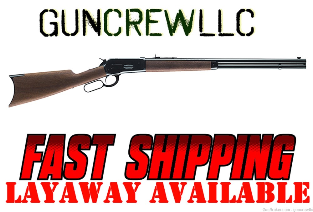 Winchester 1886 Short Rifle  45-70 Govt 534175142 Blued Walnut 24" Layaway-img-0