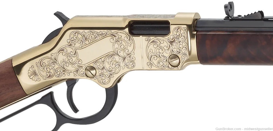 Henry Golden Boy Deluxe Engraved 3rd Edition .22 WMR Magnum Ltd Ed of 1000-img-2