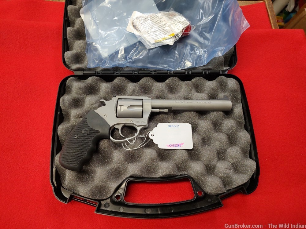 Charter Arms 74460 Bulldog Target 44 S&W Spl 5rd 6" Stainless Steel Barrel,-img-2