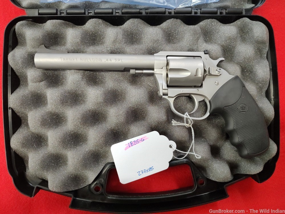 Charter Arms 74460 Bulldog Target 44 S&W Spl 5rd 6" Stainless Steel Barrel,-img-3