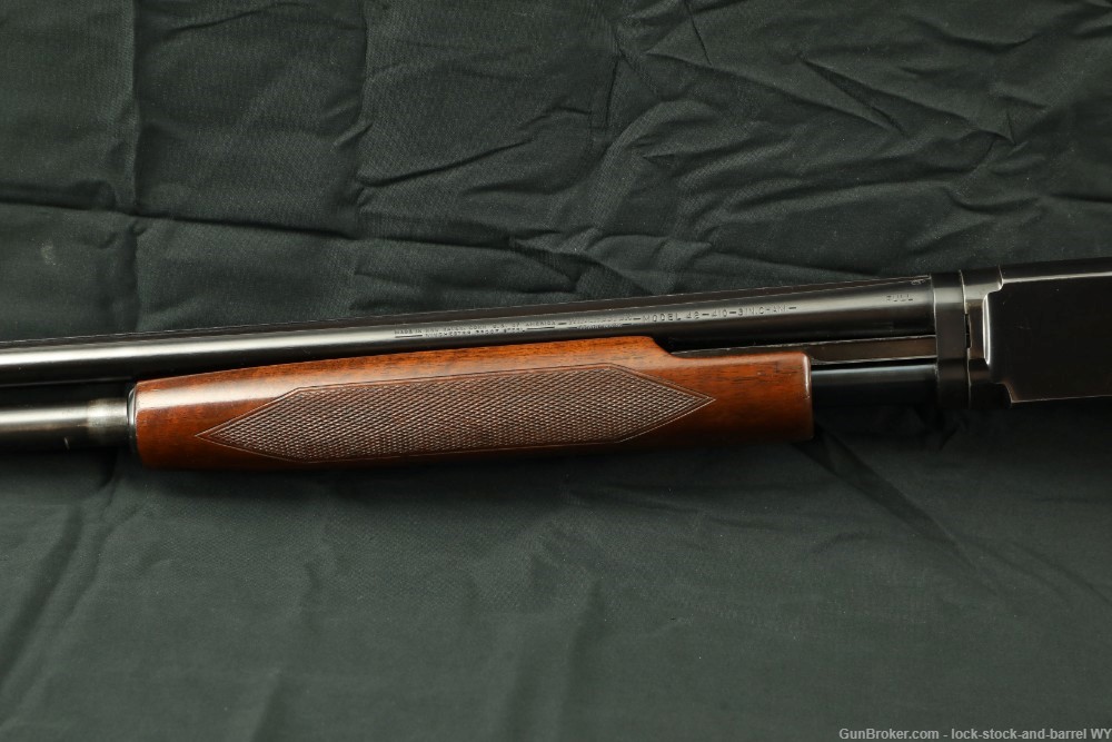 Winchester Model 42 26" Solid Rib Skeet .410 Bore Pump Shotgun, C&R 1950 -img-9