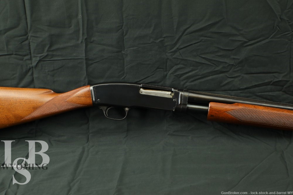 Winchester Model 42 26" Solid Rib Skeet .410 Bore Pump Shotgun, C&R 1950 -img-0