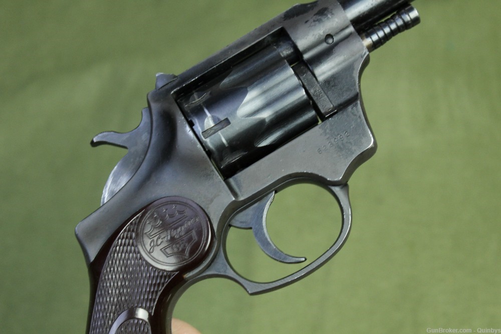 JC Higgins Model 88 22 LR 6 inch Double Action revolver 9 Shot-img-7