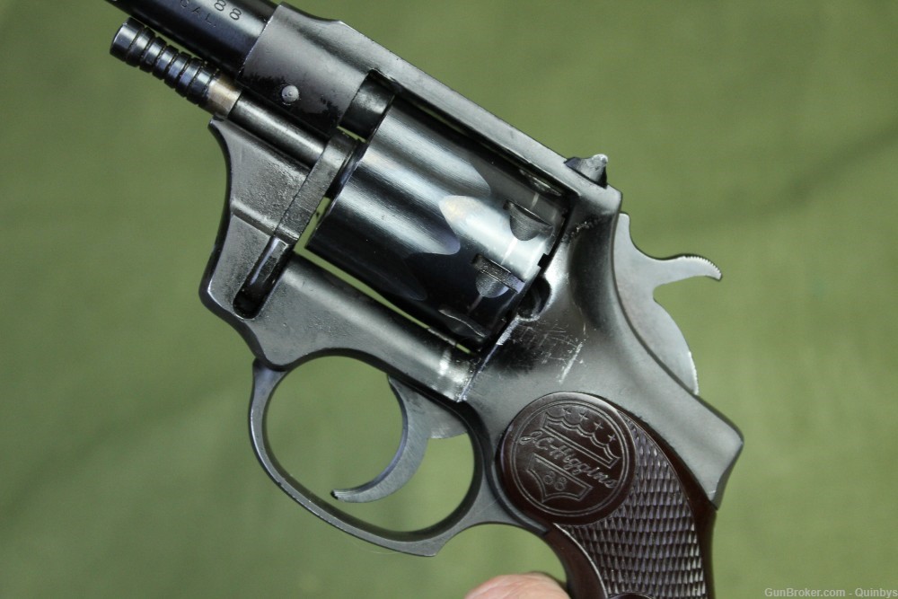 JC Higgins Model 88 22 LR 6 inch Double Action revolver 9 Shot-img-8