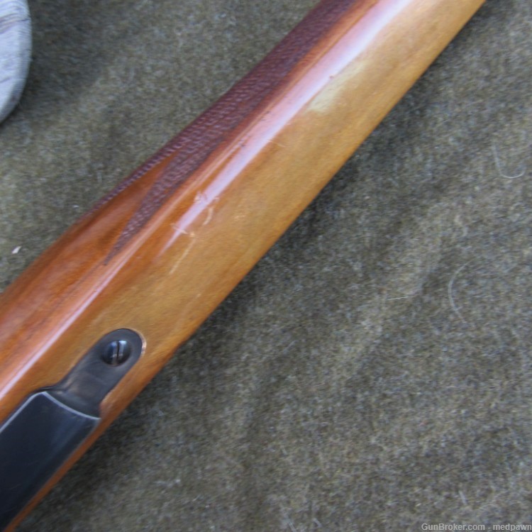 Stunning Vintage W German Mark V .257 Weatherby Deluxe Wood & Gloss blue -img-14