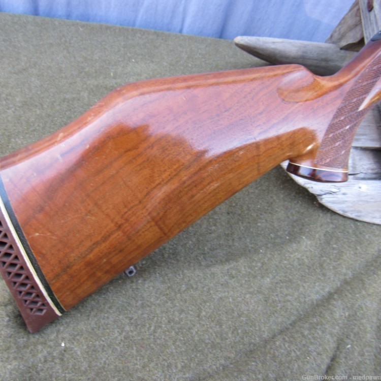 Stunning Vintage W German Mark V .257 Weatherby Deluxe Wood & Gloss blue -img-18
