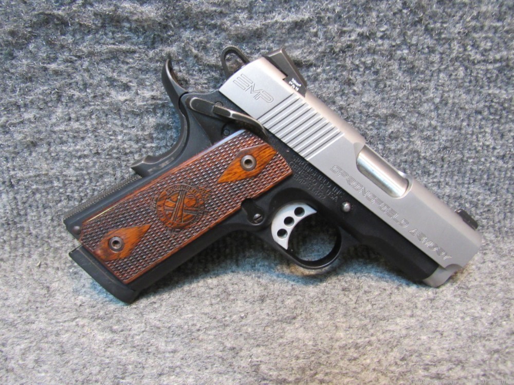 Springfield 1911 EMP pistol in .9MM w/ 3 magazines and gear-img-0