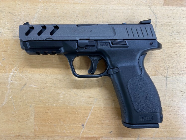 EAA MC28 SA T 9mm Pistol w/ Case, Derry Red Dot Sight, and extras-img-5