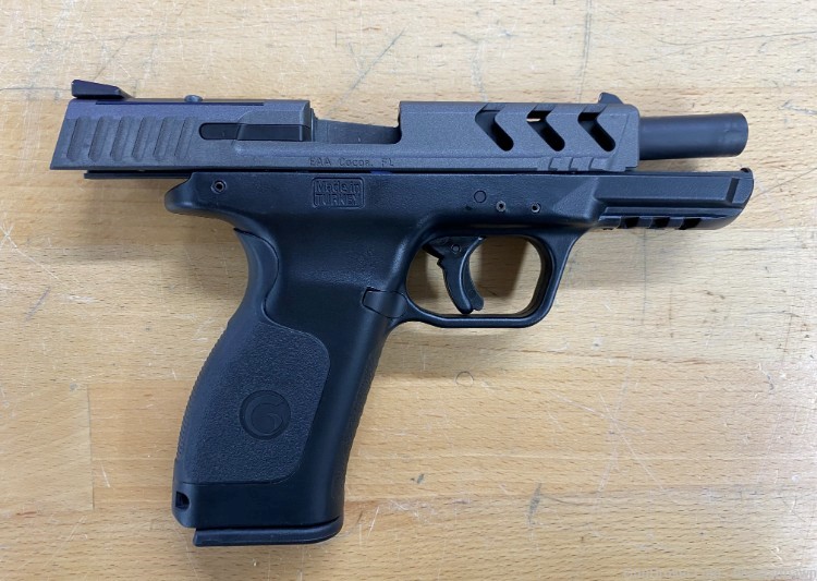 EAA MC28 SA T 9mm Pistol w/ Case, Derry Red Dot Sight, and extras-img-3