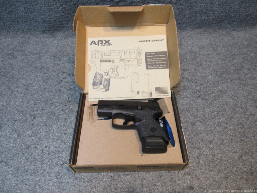 Beretta APX carry pistol in .9MM w/ 2 magazines-img-9