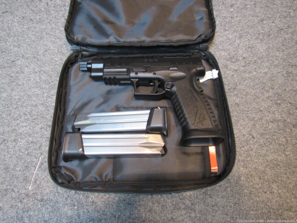 Springfield XD-M Elite OR pistol in .9MM w/ 2 19Rd Mags BLK W/ Soft Case-img-10