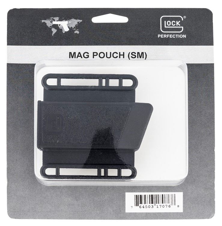 Glock Magazine Pouch Single Fits Glock 20/21 Polymer Black-img-0