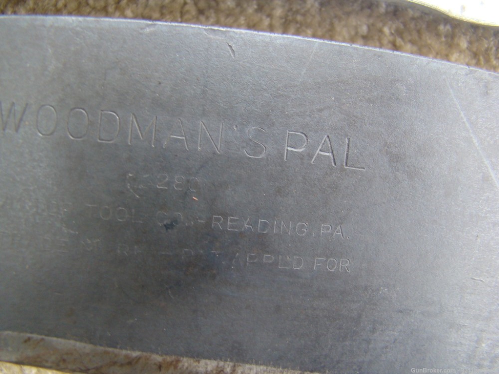 Woodsman's  Pal machete Model 280 w/ metal sheath-img-2