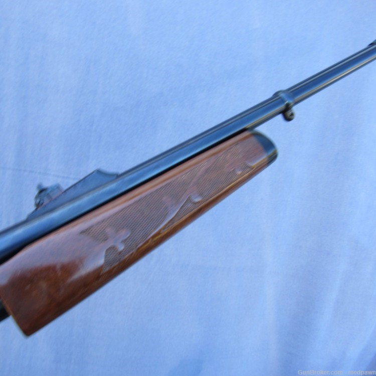 Classic 70s Era Remington 7600 Pump Rifle 30-06 W/Gloss wood and rust blue -img-5