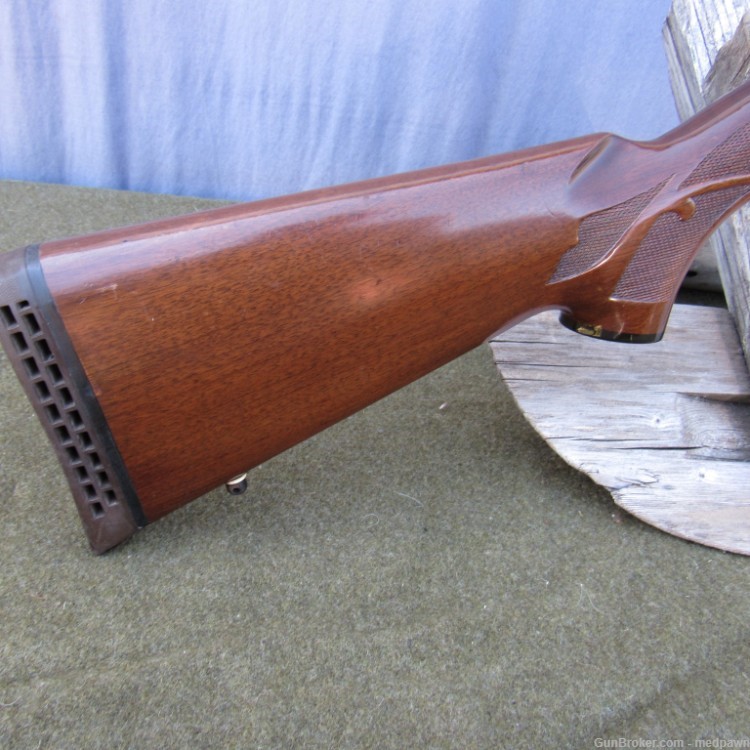 Classic 70s Era Remington 7600 Pump Rifle 30-06 W/Gloss wood and rust blue -img-14