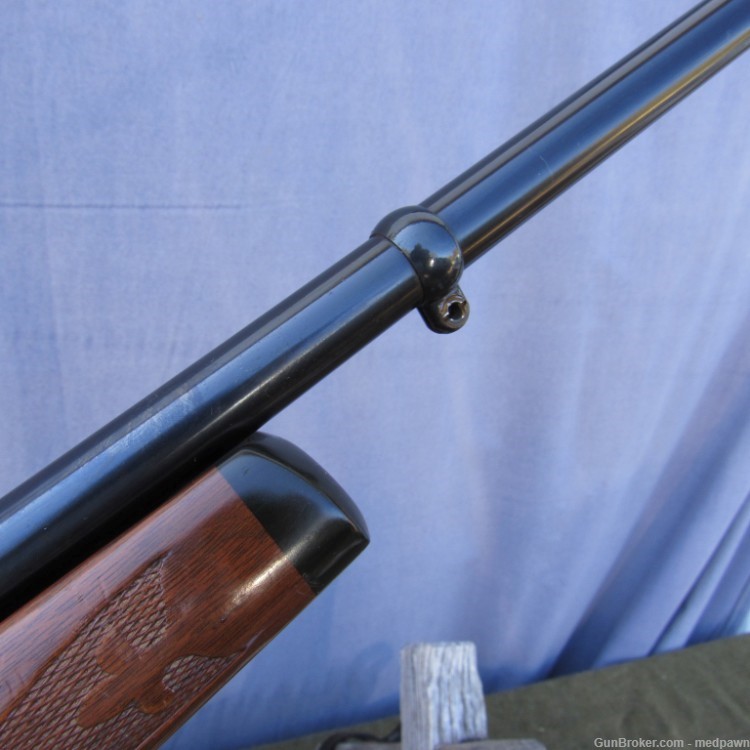 Classic 70s Era Remington 7600 Pump Rifle 30-06 W/Gloss wood and rust blue -img-7