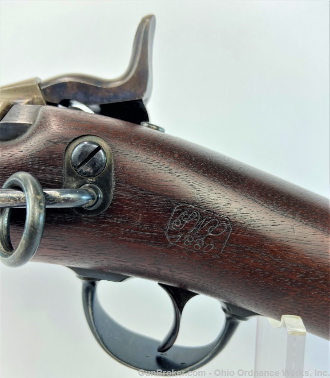 Antique U.S. Springfield Model 1879 Trapdoor Carbine-img-4