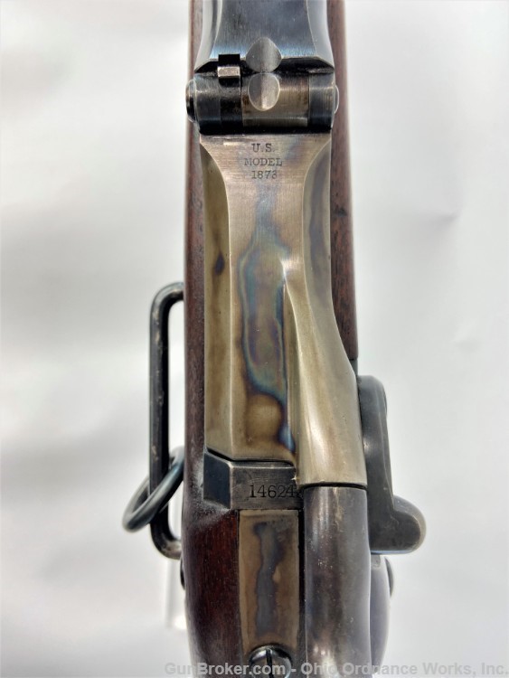 Antique U.S. Springfield Model 1879 Trapdoor Carbine-img-19