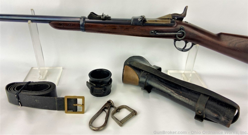 Antique U.S. Springfield Model 1879 Trapdoor Carbine-img-0
