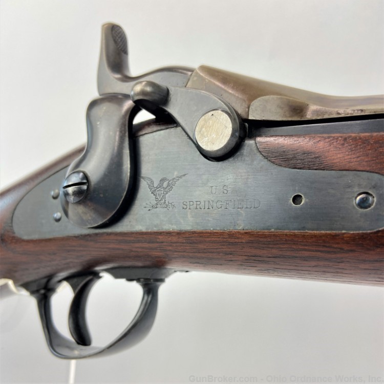 Antique U.S. Springfield Model 1879 Trapdoor Carbine-img-11