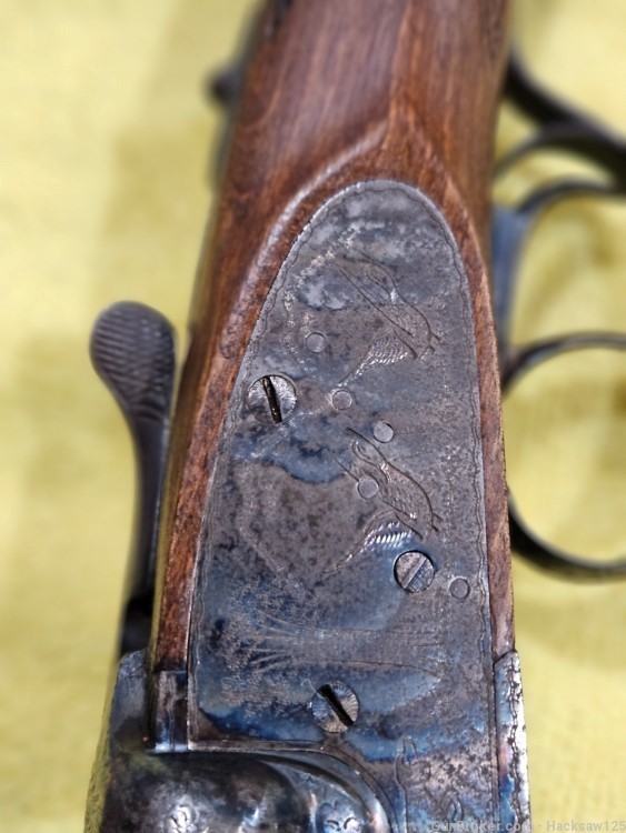 Sidelock Hermanos Pioneer Spanish  Side by Side 12 gauge shotgun -img-19